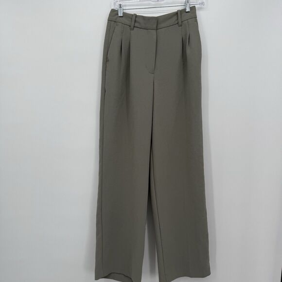 Wilfred Aritzia Grey Trouser Pants Size 4 Business Casual - Picture 1 of 14